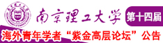 射精操屄马眼南京理工大学第十四届海外青年学者紫金论坛诚邀海内外英才！